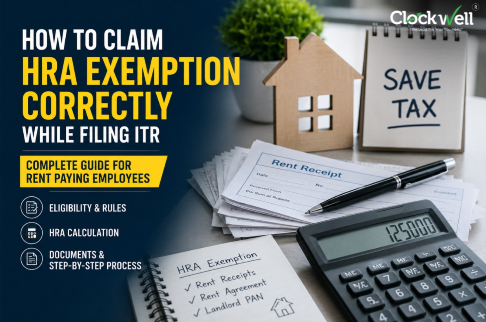 H1: How to Claim HRA Exemption Correctly While Filing ITR